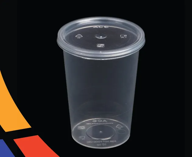 10 OZ Plastic Round Cups