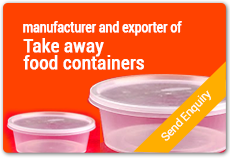 Take away food containers